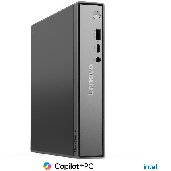 Lenovo ThinkCentre neo 50q Gen 6 Copilot+ PC Intel Core Ultra 5 226V 16 GB LPDDR5x-SDRAM 512 GB SSD Windows 11 Pro Mini PC Nero (Lenovo ThinkCentre neo 50q Gen 6 13HR - Tiny Core Ultra 5 226V / fino a 4.5 GHz - RAM 16 GB - SSD 512 GB - NVMe - Arc Gra...