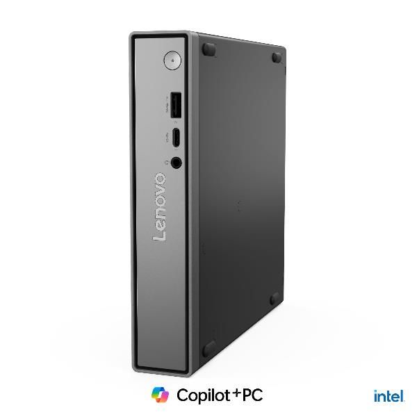 Lenovo ThinkCentre neo 50q Gen 6 Copilot+ PC Intel Core Ultra 5 226V 16 GB LPDDR5x-SDRAM 512 GB SSD Windows 11 Pro Mini PC Nero (Lenovo ThinkCentre neo 50q Gen 6 13HR - Tiny Core Ultra 5 226V / fino a 4.5 GHz - RAM 16 GB - SSD 512 GB - NVMe - Arc Gra...
