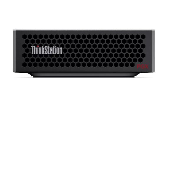 Lenovo ThinkStation PGX GB10 128 GB LPDDR5x-SDRAM 4 TB SSD DGX OS Mini Tower Mini PC Nero (Lenovo ThinkStation PGX 30KL - MT 1 x GB10 Grace Blackwell Superchip - RAM 128 GB - SSD 4 TB - NVMe - NVIDIA Blackwell - 10 Gigabit Ethernet, IEEE 802.11ax [Wi...