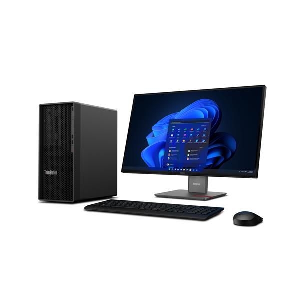 Lenovo ThinkStation P2 Tower Gen 2 Intel Core Ultra 7 265 32 GB DDR5-SDRAM 1 TB SSD Windows 11 Pro Stazione di lavoro Nero (Lenovo ThinkStation P2 Tower Gen 2 30JQ - AI Workstation - tower 1 x Core Ultra 7 265 / fino a 5.3 GHz - vPro Enterprise - RAM...