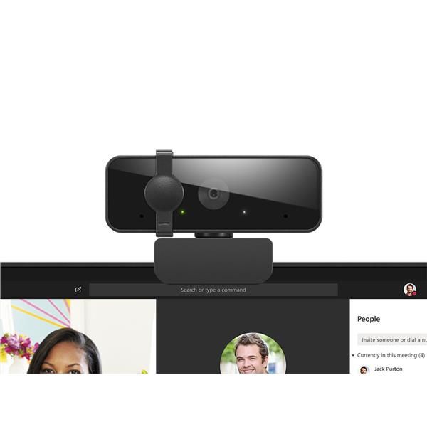Lenovo Essential FHD Gen2 webcam 1920 x 1080 Pixel USB 2.0 Nero (Lenovo Essential FHD-Webcam. WARRANTY: 1YR CCR)Lenovo4XC1S15018
