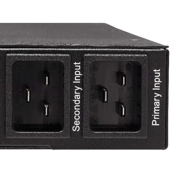 Tripp Lite PDUMH20HVATNET unità di distribuzione dell'energia [PDU] 10 presa[e] AC 1U Nero (ATS/SWTCHD PDU 3.2-3.8KW - 200-240V)EatonPDUMH20HVATNET