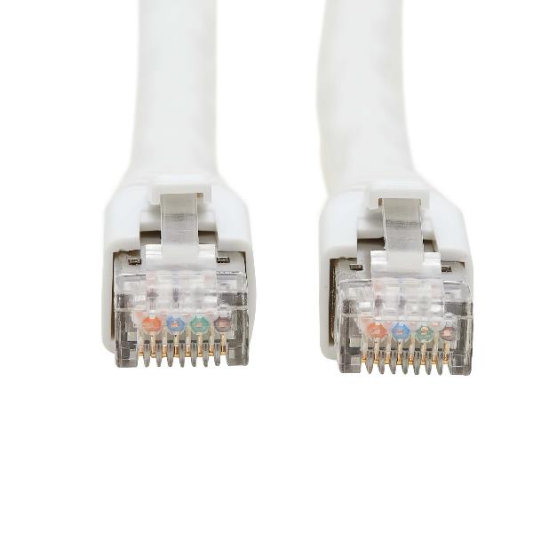 Tripp Lite N272-003-WH cavo di rete Bianco 0,91 m Cat8 S/FTP [S-STP] (Eaton Tripp Lite Series Cat8 25G/40G-C)EatonN272-003-WH