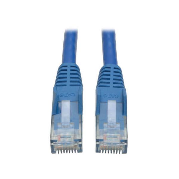 Tripp Lite N201-003-BL cavo di rete Blu 0,91 m Cat6 U/UTP [UTP] (CAT6 GIGABIT SNAGLESS MOLDED - BLUE)EatonN201-003-BL