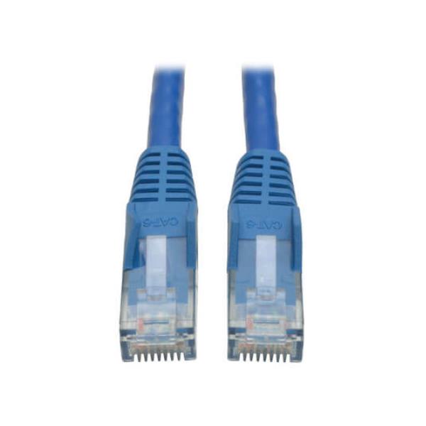 Tripp Lite N201-005-BL cavo di rete Blu 1,52 m Cat6 U/UTP [UTP] (CAT6 GIGABIT SNAGLESS MOLDED - BLUE 5FT)EatonN201-005-BL