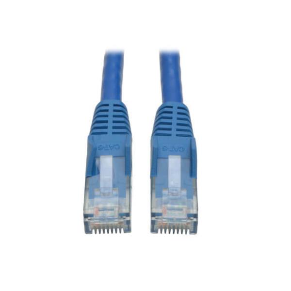 Tripp Lite N201-006-BL cavo di rete Blu 1,83 m Cat6 U/UTP [UTP] (CAT6 GIGABIT SNAGLESS MOLDED - BLUE)EatonN201-006-BL