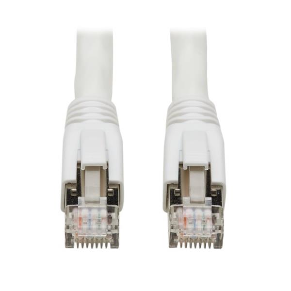Tripp Lite N272-003-WH cavo di rete Bianco 0,91 m Cat8 S/FTP [S-STP] (Eaton Tripp Lite Series Cat8 25G/40G-C)EatonN272-003-WH