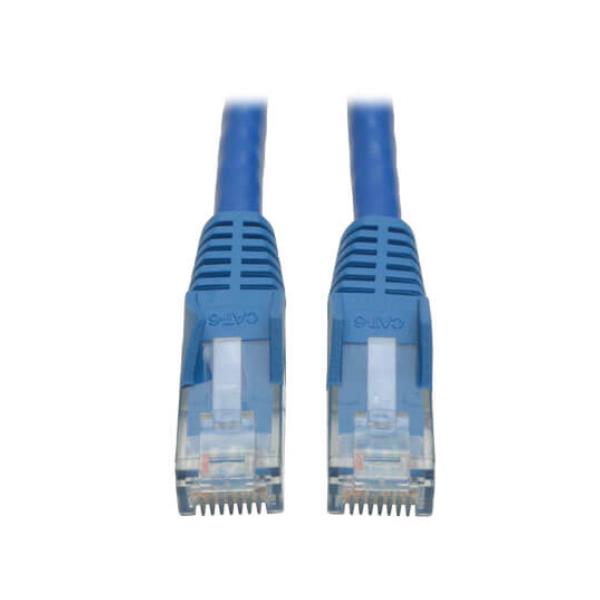 Tripp Lite N201-010-BL cavo di rete Blu 3,05 m Cat6 U/UTP [UTP] (CAT6 GIGABIT SNAGLESS MOLDED - BLUE 3M)EatonN201-010-BL