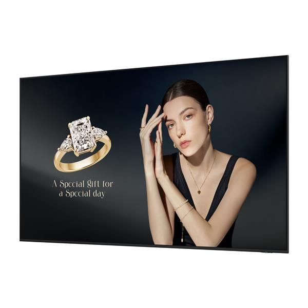 Samsung QH115F-X Pannello piatto per segnaletica digitale 2,92 m [115] LCD Wi-Fi 1000 cd/m 4K Ultra HD Nero Tizen 24/7 (115 LHQHFEBGXEN Smart Display - 115 Black 24/7 5K UHD Smart Display 3x HDMI)SamsungLH115QHFEBGXEN
