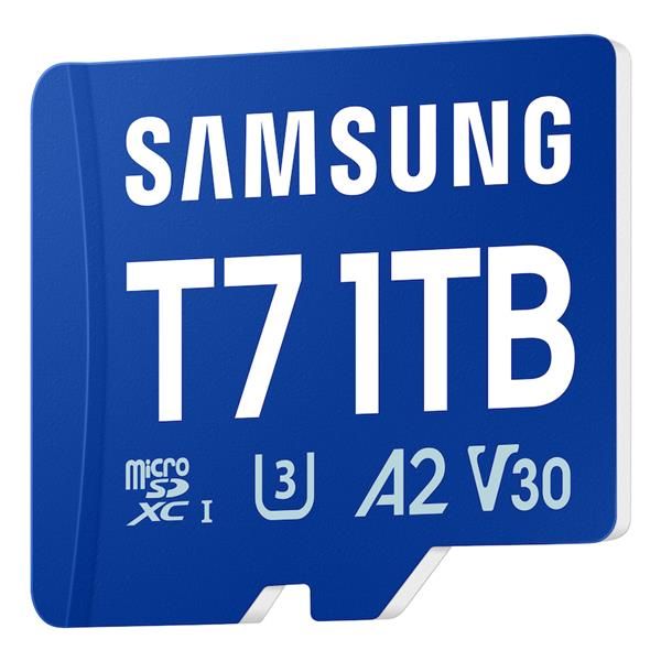 Samsung T7 1 TB MicroSDXC UHS-I (1TB Samsung T7 microSD Card)Samsung8806097722328MB-MB1T0T/WW