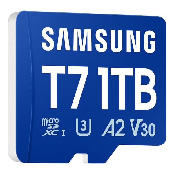Samsung T7 1 TB MicroSDXC UHS-I (1TB Samsung T7 microSD Card)Samsung8806097722328MB-MB1T0T/WW