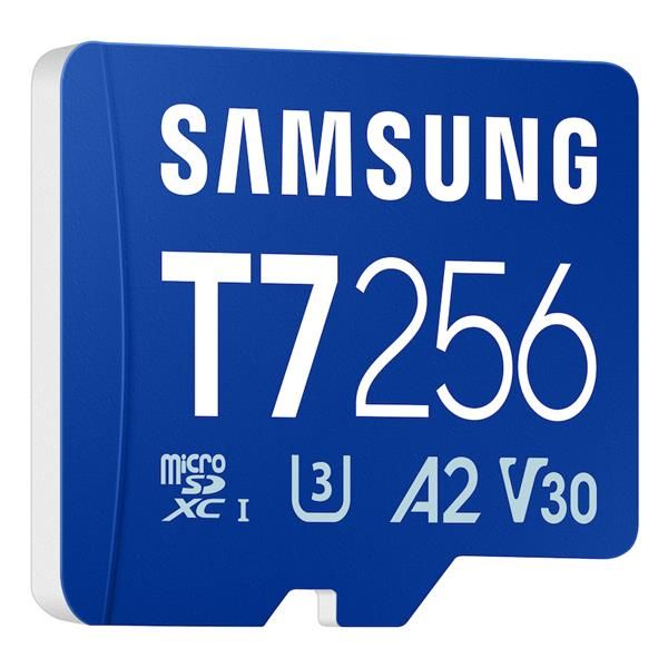 Samsung T7 256 GB MicroSDXC UHS-I (256GB Samsung T7 microSD Card)Samsung8806097635055MB-MB256T/WW