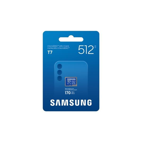 Samsung T7 microSD Card 512GB (512GB Samsung T7 microSD Card)Samsung8806097635062MB-MB512T/WW