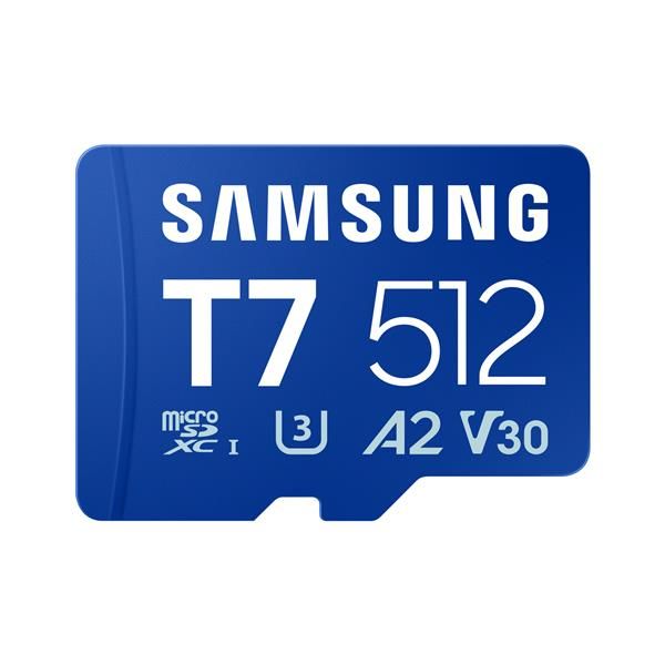 Samsung T7 microSD Card 512GB (512GB Samsung T7 microSD Card)Samsung8806097635062MB-MB512T/WW