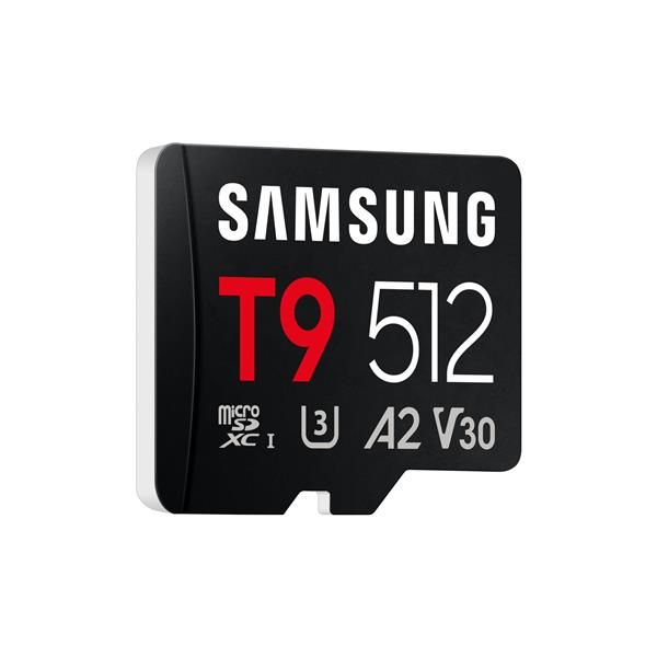 Samsung T9 microSD Card 512GB (512GB Samsung T9 microSD Card)Samsung8806097718970MB-MH512T/WW
