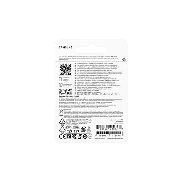 Samsung T9 microSD Card 512GB (512GB Samsung T9 microSD Card)Samsung8806097718970MB-MH512T/WW