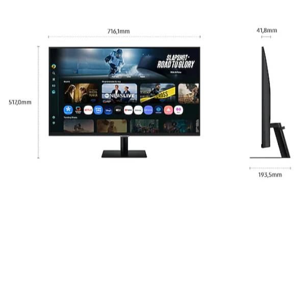Samsung M7 Smart Monitor - M70F da 32 UHD (Samsung M7 M70F computerskrm 81,3 cm)SamsungLS32FM700UUXEN