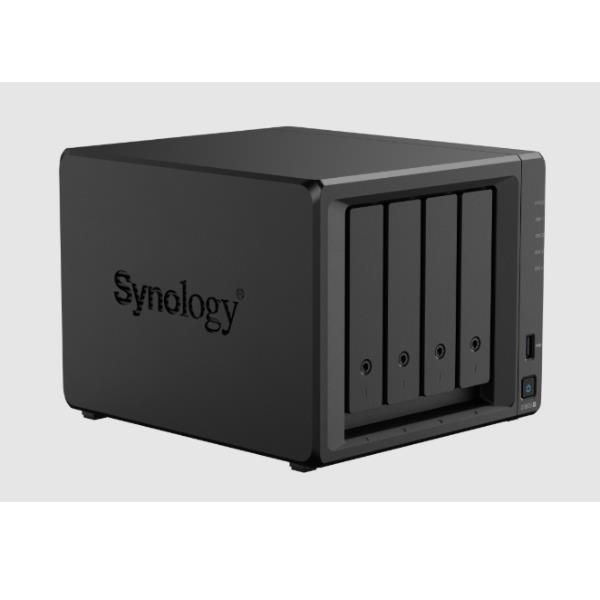 Synology DiskStation DS925+ server NAS e di archiviazione Ryzen Embedded V1500B 4 GB DDR4 0 TB Nero (Synology DiskStation DS925+ - NAS-Server)SynologyDS925+
