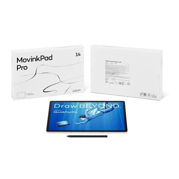 Wacom MovinkPad Pro 14 tavoletta grafica Grigio 5080 lpi [linee per pollice] 302 x 189 mm USB/Bluetooth (Wacom MovinkPad Pro Portable 14 DTHA140L0B)Wacom4949268623773DTHA140L0B