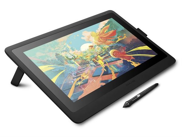Wacom Cintiq 16 tavoletta grafica Nero 5080 lpi [linee per pollice] 344,16 x 193,59 mm ([ON PROMO] ** Wacom Cintiq 16 DTK1660K0B Will be replaced with the DTK168K0B)WacomDTK1660K0B