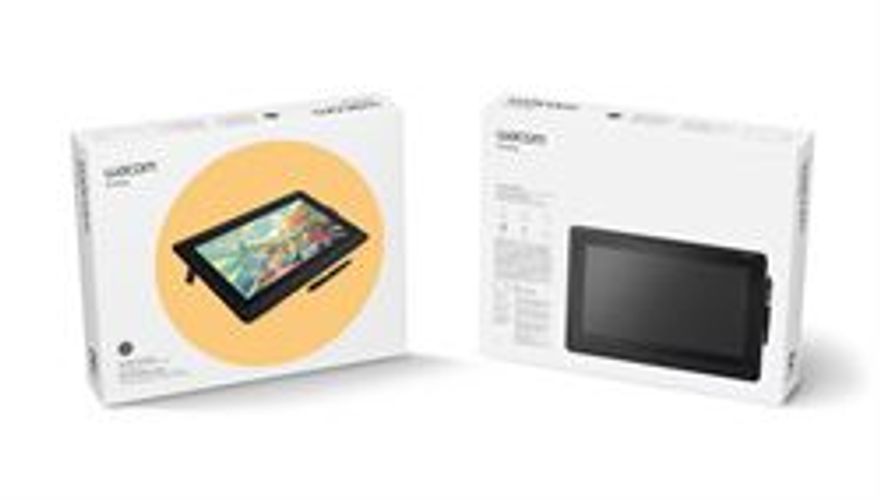 Wacom Cintiq 16 tavoletta grafica Nero 5080 lpi [linee per pollice] 344,16 x 193,59 mm (Cintiq 16 graphic tablet - Black 5080 lpi 344.16 x - 193.59 mm Cintiq 16, Wired, 5080 lpi, 344.16 x 193.59 mm, Pen, Silicone rubber, - Warranty: 24M)WacomDTK1660K0B
