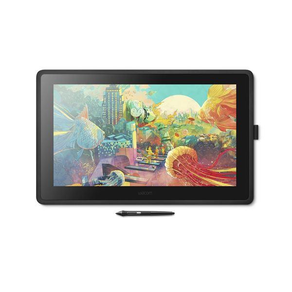 Wacom Cintiq 22 tavoletta grafica Nero USB (Cintiq DTK2260K0A graphic - tablet Black Cintiq - DTK2260K0A, Wireless, 54.6 cm [21.5], 16:9, 1920 x 1080 pixels, 178, 178)WacomDTK2260K0A