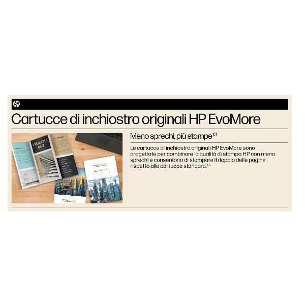 HP Cartuccia di inchiostro nero originale 937e EvoMore (HP 937e EvoMore - Black - original - ink cartridge - for Officejet Pro 9110b)Hp4S6W9NE#SE1