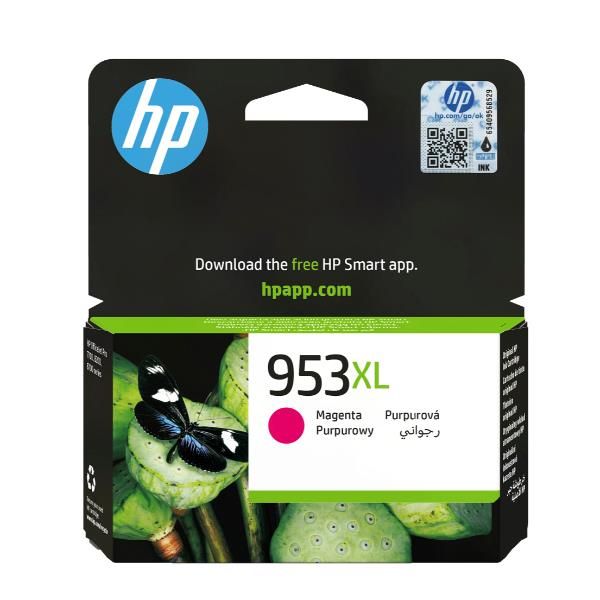 HP Cartuccia inchiostro magenta originale ad alta capacità 953XL (HP 953XL - 18.5 ml - Alta resa - magenta - originale - Officejet - cartuccia d'inchiostro)HpF6U17AE#LS1