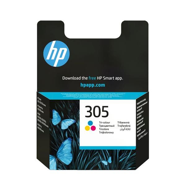 HP Cartuccia di inchiostro tricromia originale 305 (HP 305 - farve [cyan, magenta, gul] -)Hp3YM60AE#301
