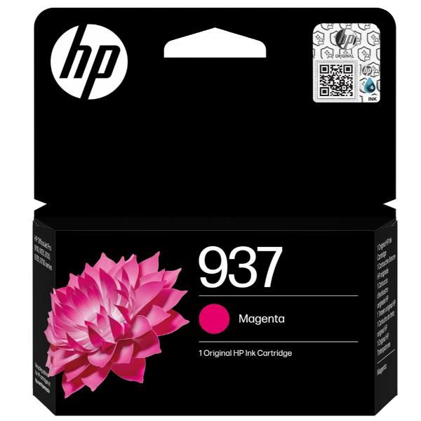 HP Cartuccia di inchiostro magenta originale 937 (HP 937 - Magenta - original - ink cartridge)Hp4S6W3NE#SE1