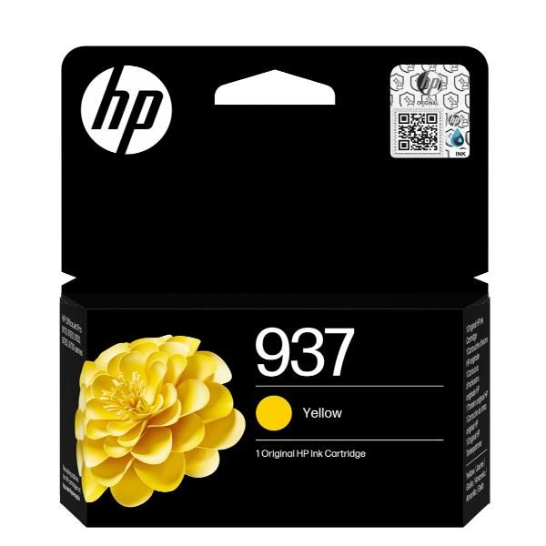 HP Cartuccia di inchiostro giallo originale 937 (HP 937 - Yellow - original - ink cartridge)Hp4S6W4NE#SE1