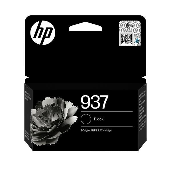 HP Cartuccia di inchiostro nero originale 937 (HP 937 - sort - original - blkpatron)Hp4S6W5NE#SE1