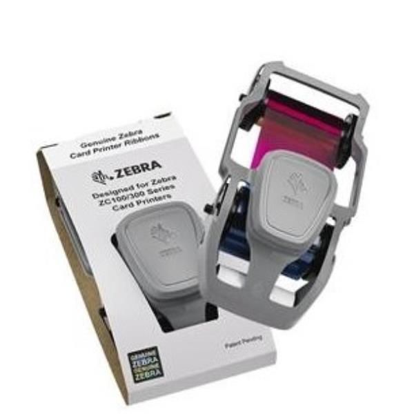 Zebra 800300-254EM nastro per stampante 800 pagine Nero, Ciano, Magenta, Giallo (RIBBON MULTIPACK YMCKO 58MMX99M - 800 IMAGES ZC100/ZC300 EMEA)Zebra800300-254EM