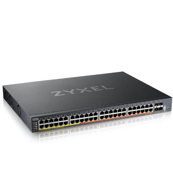 Zyxel XMG2230-52HP Gestito L2/L3 2.5G Ethernet [100/1000/2500] Supporto Power over Ethernet [PoE] 1U Nero (Zyxel XMG2230-52HP L3 Access Switch 16x 2.5G 32x 1G AC:960W PoE DC:2400W PoE 4 x SFP+ Uplink incl 1 yr NebulaFlex Pro)Zyxel4718937645336XMG2230...