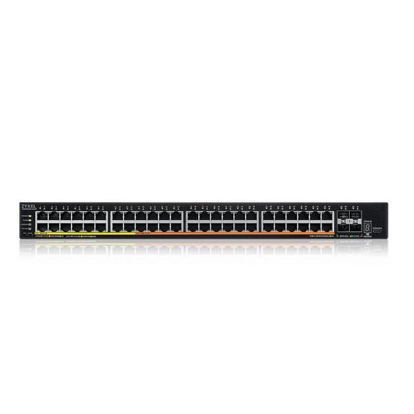 Zyxel XMG2230-52HP Gestito L2/L3 2.5G Ethernet [100/1000/2500] Supporto Power over Ethernet [PoE] 1U Nero (Zyxel XMG2230-52HP L3 Access Switch 16x 2.5G 32x 1G AC:960W PoE DC:2400W PoE 4 x SFP+ Uplink incl 1 yr NebulaFlex Pro)Zyxel4718937645336XMG2230...