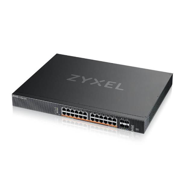 Zyxel XMG2230-28HP Gestito L2/L3 2.5G Ethernet [100/1000/2500] Supporto Power over Ethernet [PoE] 1U Nero (Zyxel XMG2230-28HP L3 Access Switch 24x 2.5G AC:700W PoE DC:1440W PoE 4 x SFP+ Uplink incl 1 yr NebulaFlex Pro)Zyxel4718937645312XMG2230-28HP-Z...