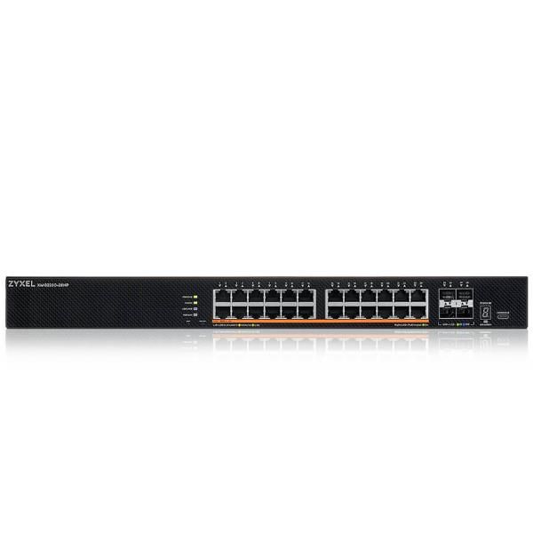 Zyxel XMG2230-28HP Gestito L2/L3 2.5G Ethernet [100/1000/2500] Supporto Power over Ethernet [PoE] 1U Nero (Zyxel XMG2230-28HP L3 Access Switch 24x 2.5G AC:700W PoE DC:1440W PoE 4 x SFP+ Uplink incl 1 yr NebulaFlex Pro)Zyxel4718937645312XMG2230-28HP-Z...