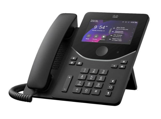Cisco DESK PHONE 9871 CARBON telefono IP Nero, Carbonio LCD Wi-Fi (CISCO DESK PHONE 9871 CARBON - BLACK) - Versione TedescaCisco0889728594981DP-9871-K9=