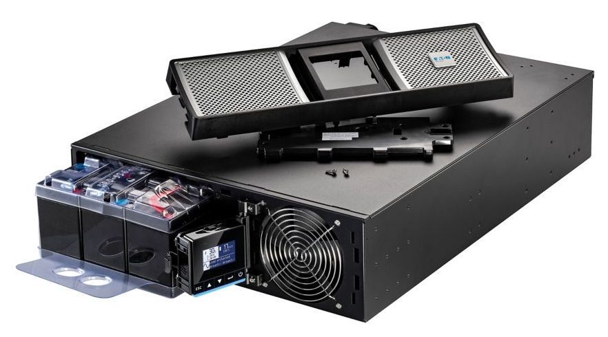 Eaton 9PX6KIRTNG2 gruppo di continuità [UPS] Doppia conversione [online] 6 kVA 6000 W (Eaton 9PX G2 9PX6KIRTNG2 - UPS [installabile in rack / esterno] - 200/208/220/230/240 V c.a. V - 6000 Watt - 6000 VA - 1 fase - 5 Ah - Ethernet 10/100/1000, RS-232...