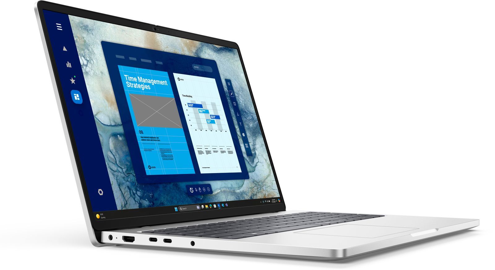 DELL Pro 16 PC16250 Intel Core Ultra 7 255U Computer portatile 40,6 cm [16] Full HD+ 16 GB DDR5-SDRAM 512 GB SSD Wi-Fi 6E [802.11ax] Windows 11 Pro Italiano Platino, Argento (Dell Pro 16 PC16250 - Intel Core Ultra 7 - 255U / fino a 5.2 GHz - Win 11 P...