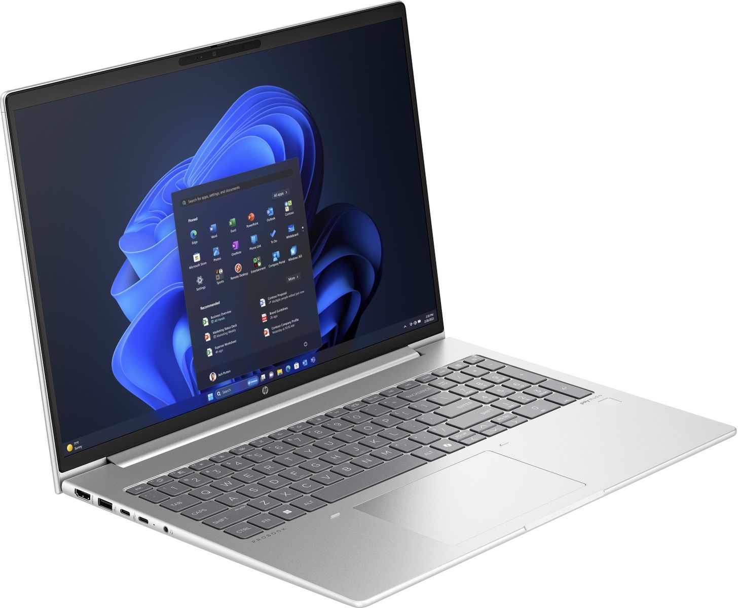 HP ProBook 460 G11 Intel Core Ultra 7 155U Computer portatile 40,6 cm [16] WUXGA 8 GB DDR5-SDRAM 512 GB SSD Wi-Fi 6E [802.11ax] Windows 11 Pro AI PC Argento (HP PB460G11 U7-155U 16 8GB/512 PC Italy - Italian localization)Hp9Y7B5ET#ABZ