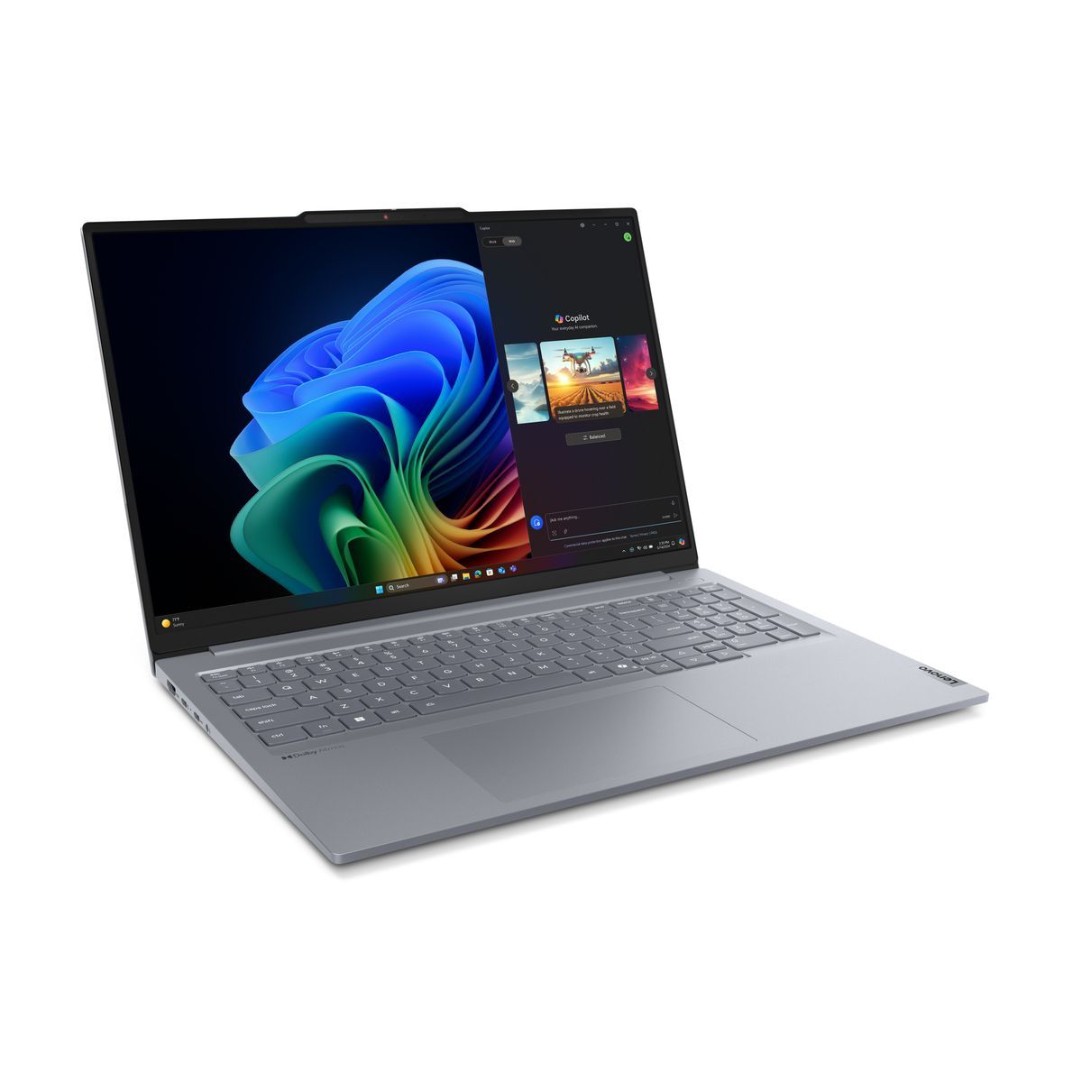 Lenovo ThinkBook 16 G7 QOY Copilot+ PC Snapdragon X1P-42-100 Computer portatile 40,6 cm [16] WUXGA 16 GB LPDDR5x-SDRAM 512 GB SSD Wi-Fi 7 [802.11be] Windows 11 Pro Italiano Grigio (Lenovo ThinkBook 16 G7 QOY 21NH - Snapdragon X Plus - X1P-42-100 / fi...