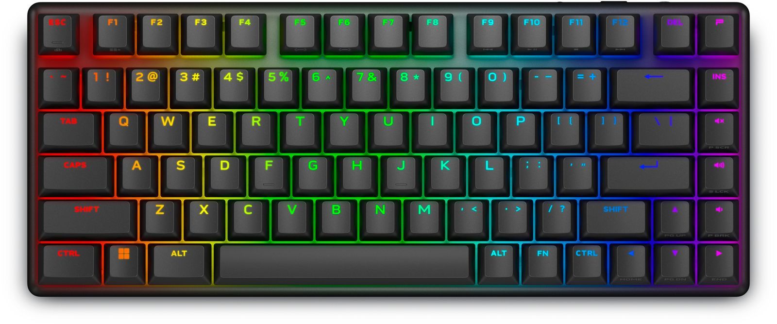 Alienware Pro Wireless Gaming Keyboard tastiera USB + RF Wireless + Bluetooth Nero (AW PRO WIRELESS GAMING KEYBOARD - US) - Versione UKDellPRO-KB-G-WW