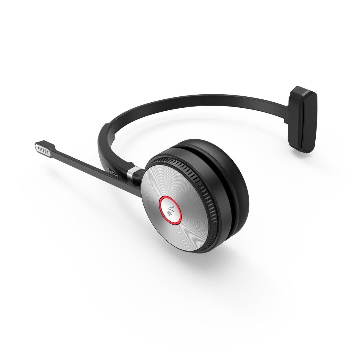 Yealink WH62 Mono UC Auricolare Wireless A Padiglione Ufficio Micro-USB Base di ricarica Nero (YEALINK WH62-UC MONO)YealinkWH62MONOUC