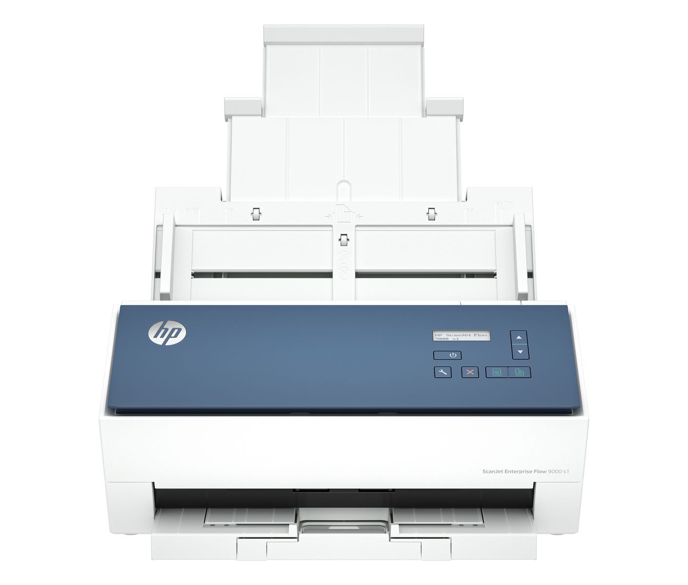 HP ScanJet Enterprise Flow 9000 s1 Scanner a foglio 600 x 600 DPI A3 Blu, Bianco (HP ScanJet Enterprise Flow 9000 s1 - Document scanner - CMOS / CIS - Duplex - A3/Ledger - 600 dpi x 600 dpi - up to 80 ppm [mono] / up to 80 ppm [colour] - ADF [100 she...