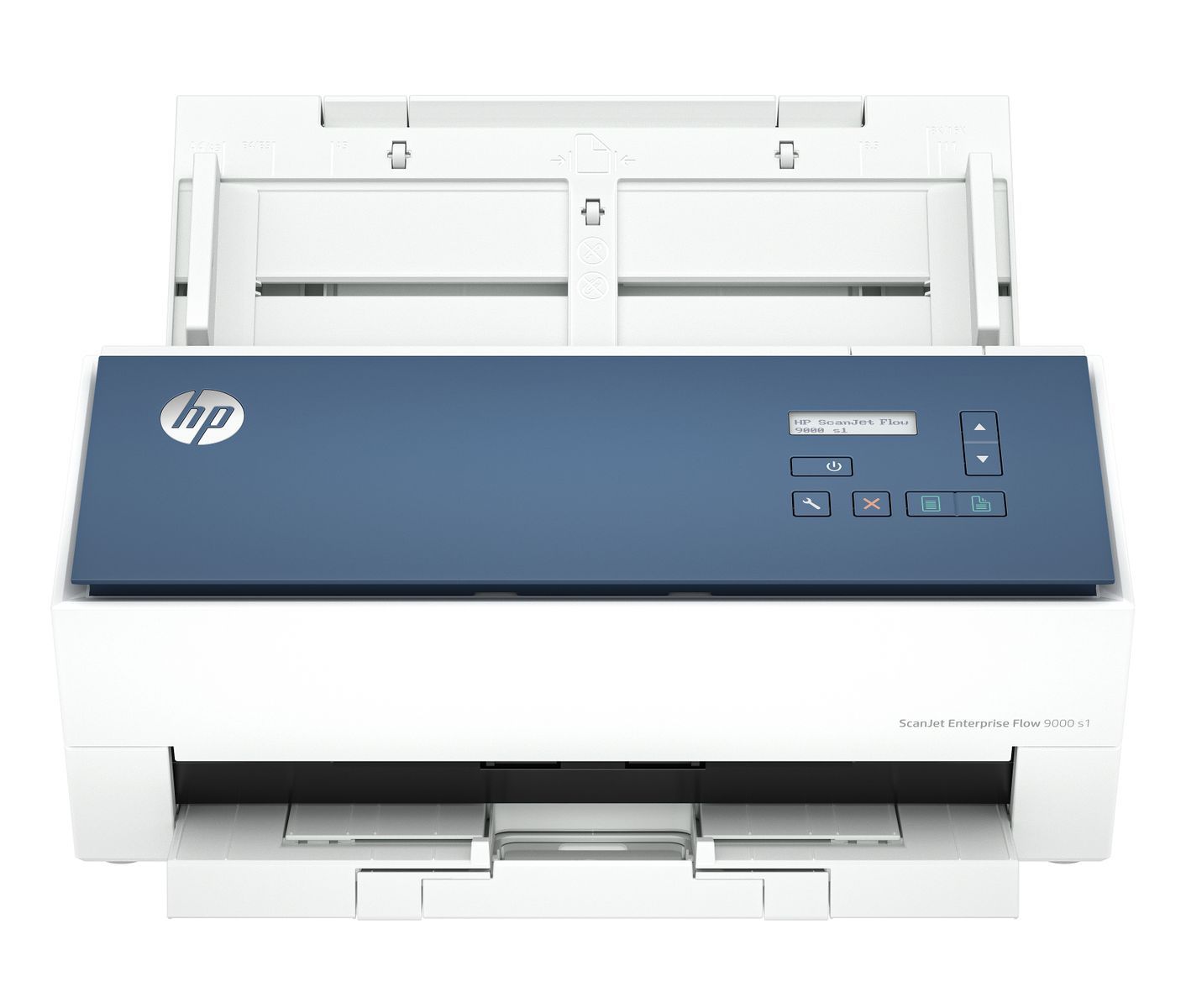 HP ScanJet Enterprise Flow 9000 s1 Scanner a foglio 600 x 600 DPI A3 Blu, Bianco (HP ScanJet Enterprise Flow 9000 s1 - Document scanner - CMOS / CIS - Duplex - A3/Ledger - 600 dpi x 600 dpi - up to 80 ppm [mono] / up to 80 ppm [colour] - ADF [100 she...