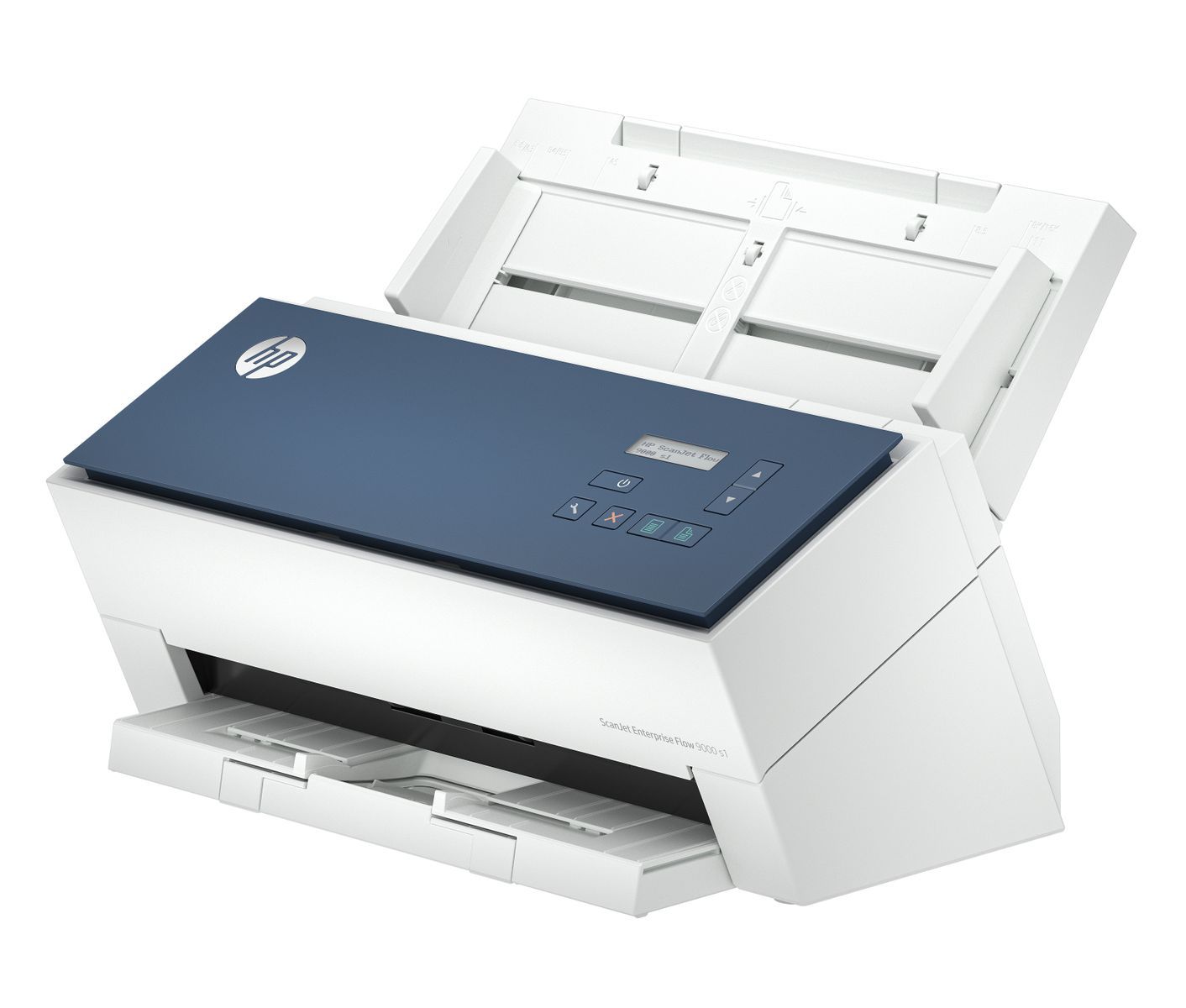 HP ScanJet Enterprise Flow 9000 s1 Scanner a foglio 600 x 600 DPI A3 Blu, Bianco (HP ScanJet Enterprise Flow 9000 s1 - Document scanner - CMOS / CIS - Duplex - A3/Ledger - 600 dpi x 600 dpi - up to 80 ppm [mono] / up to 80 ppm [colour] - ADF [100 she...