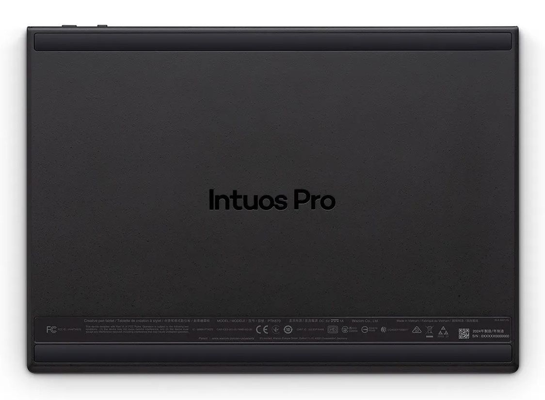 Wacom Intuos Pro Medium  2025 tavoletta grafica Nero 263 x 148 mm USB/Bluetooth (Wacom Intuos Pro pen tablet medium PTK670K0B)Wacom4949268623629PTK670K0B
