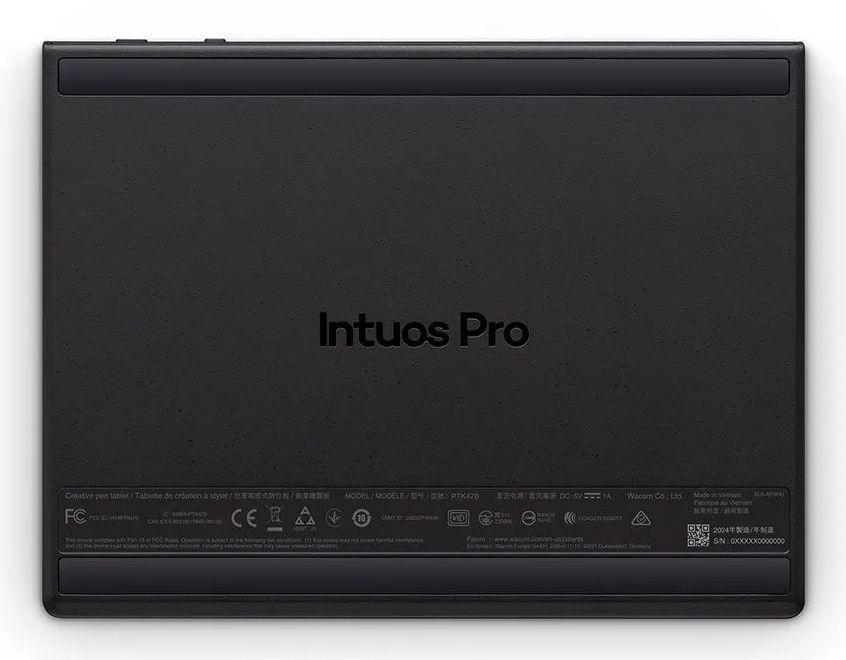 Wacom Intuos Pro Small  2025 tavoletta grafica Nero 187 x 105 mm USB/Bluetooth (Wacom Intuos Pro pen tablet small PTK470K0B)Wacom4949268623612PTK470K0B