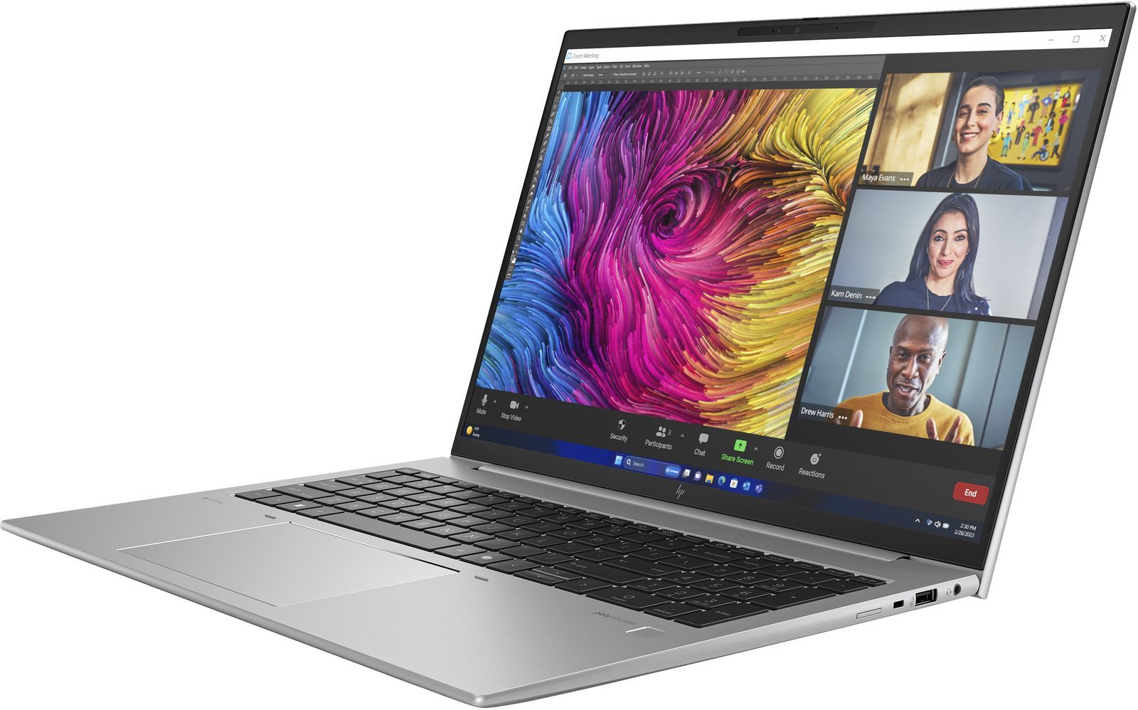HP ZBook Firefly 16 inch G11 Mobile Workstation PC Wolf Pro Security Edition Intel Core Ultra 7 155H Workstation mobile 40,6 cm [16] WUXGA 32 GB DDR5-SDRAM 1 TB SSD NVIDIA RTX A500 Wi-Fi 6E [802.11ax] Windows 11 Pro Argento (HP ZBook Firefly Ultra 7 ...